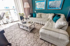 FOR SALE: FINE UNIQUE DECORATION | High-Floor | Furnished Apartment At The Ocean Club (Trump)