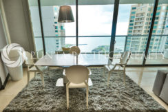 SOLD | Unique Multiple Views | Above 40th Floor | Modern Decor | 1-Bdrm Apartment In Ocean Club (Trump)