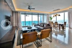 Rented | Sleek Contemporary Design | Direct Ocean Views | Full Floor 3-Bedroom at Grand Tower
