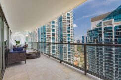 For Sale | Above 30th Floor | Stylish Decor | 2-Bedroom Apartment In The Ocean Club (Trump)