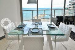 RENTED & FOR SALE Modern Furnished | HIGH-FLOOR, GREAT VIEWS | 2-Bedrooms Plus Den For Rent at The Ocean Club (Trump)