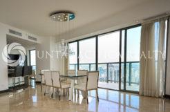 Just Rented | Ocean Views | Furnished 4 Bedrooms Apto in The Ocean Club (Trump)