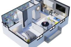 Panama Real Estate - The Gray Model C Apartment