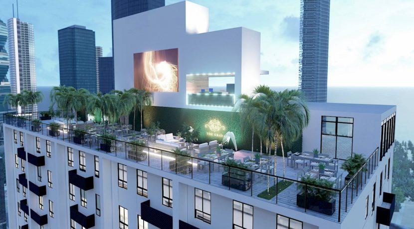 Panama Real Estate - The Gray - Rooftop - For Sale