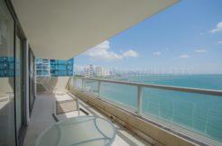 Rented | Ocean Views | Hard to Find 1 Bedroom Bayloft In The Ocean Club (TRUMP)