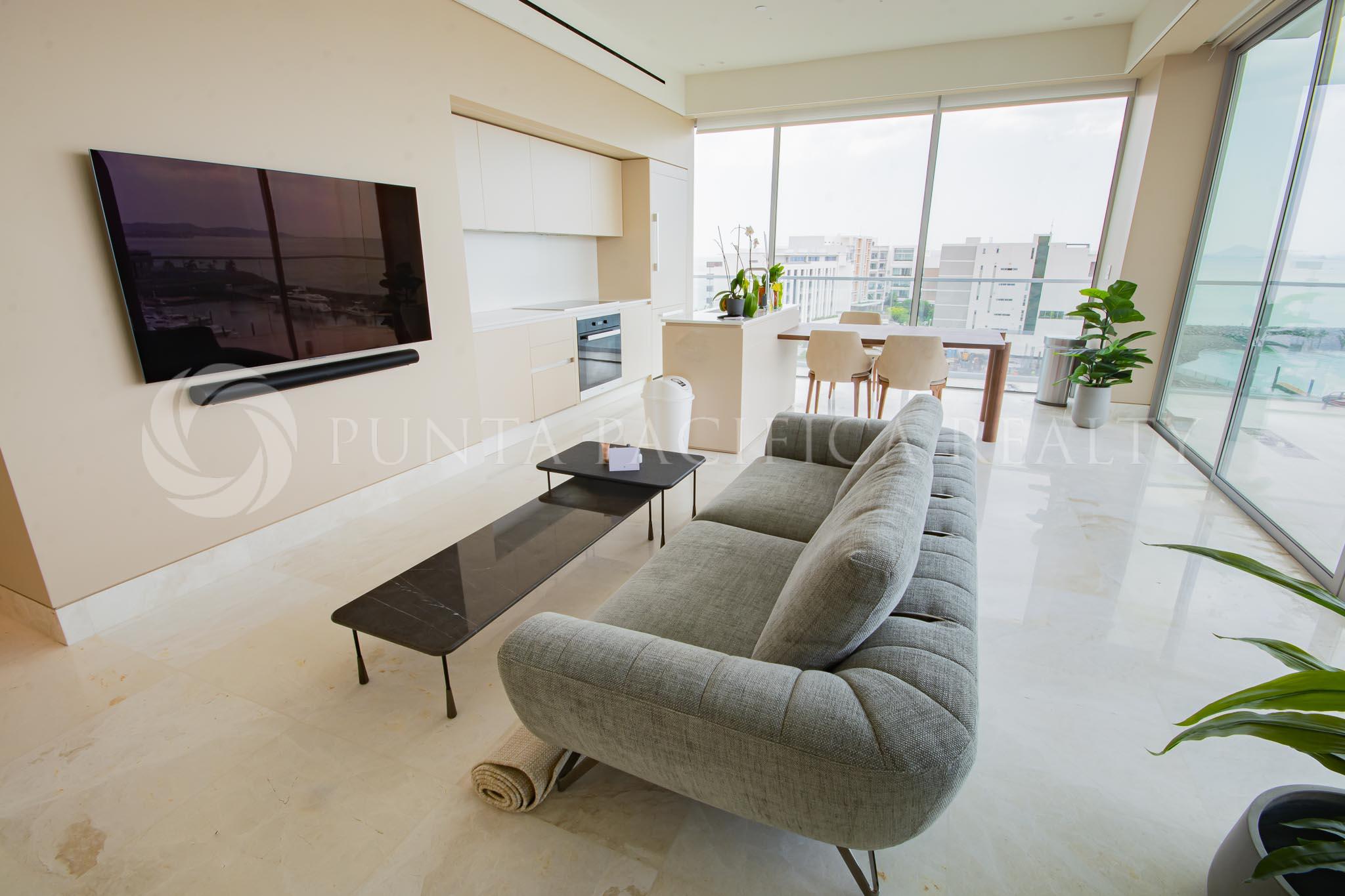 Rented | Breathtaking View | Private Island | 1-Bedroom apartment in Beach Club Residences